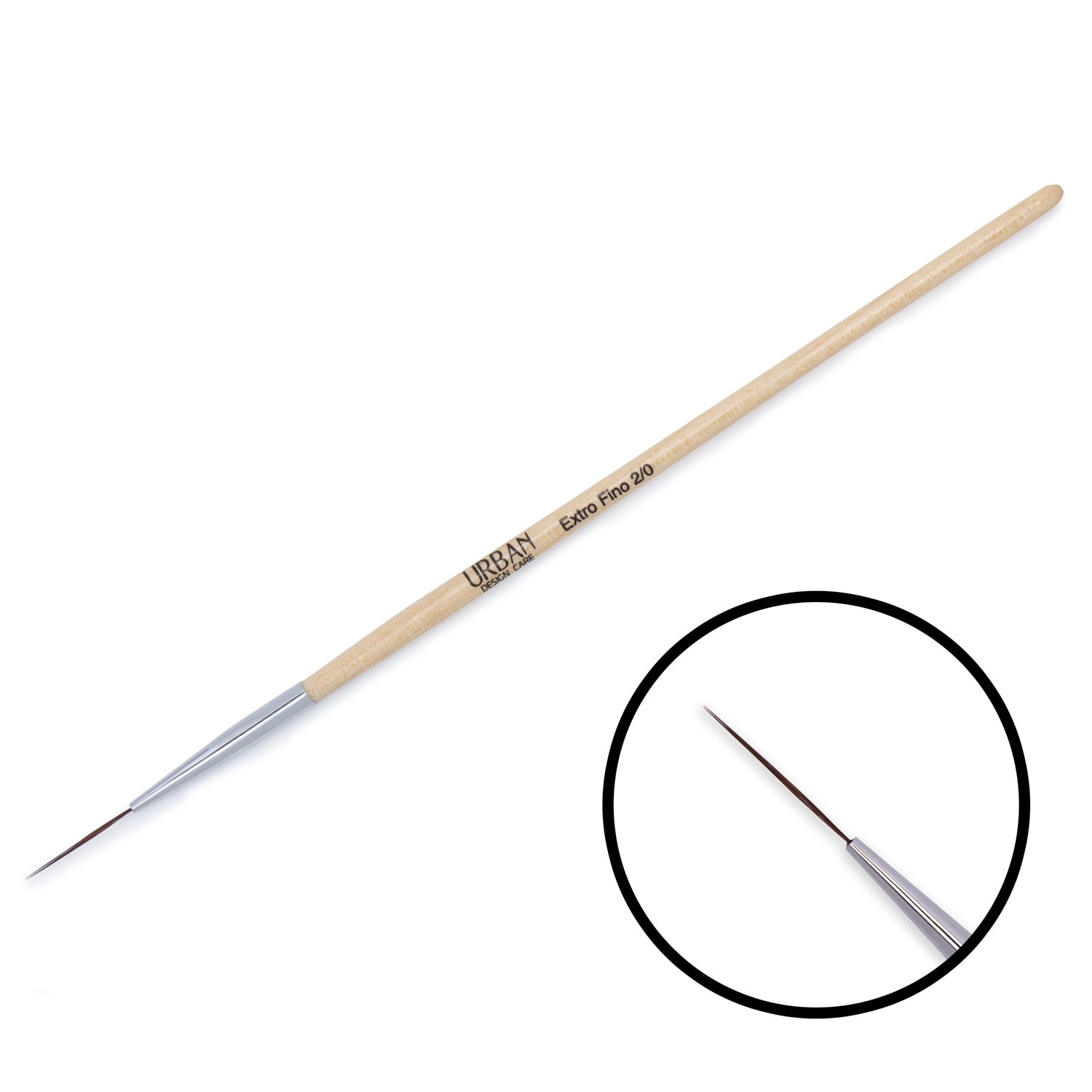 Pincel Nail Art Extra Fino 2/0