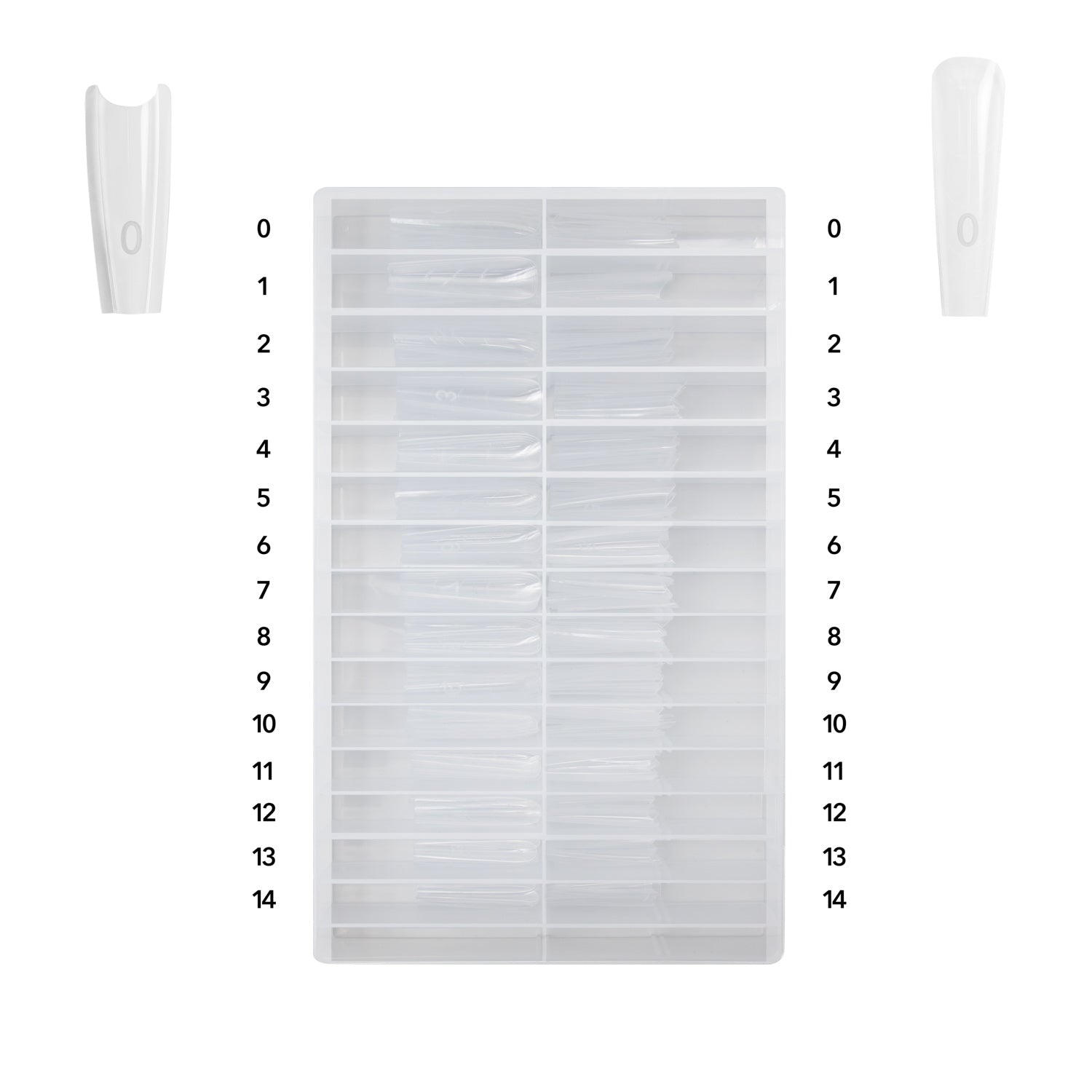 Caixa de Moldes F1/Dual Forms - Sandwich Coffin Shape 240 uni.