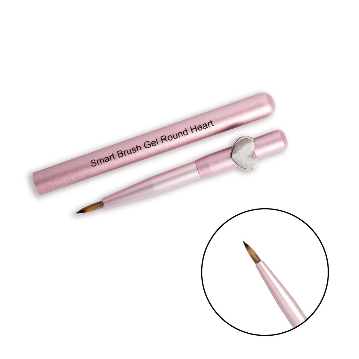 Pincel de Gel - Smart Brush Gel Round Heart
