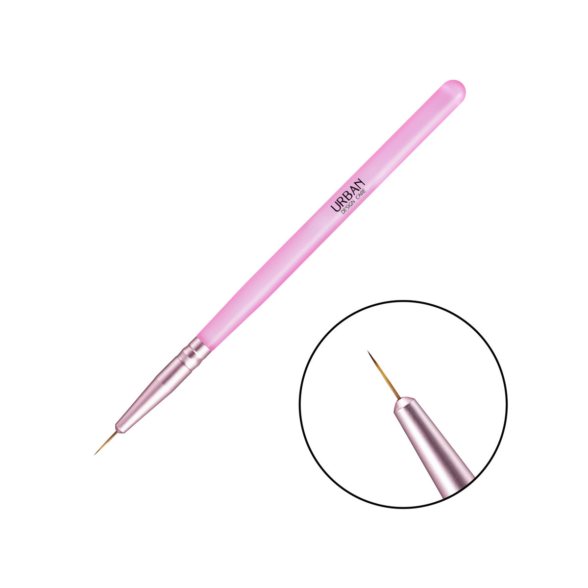 Kit 6 Pincéis Nail Art Artistic Brush