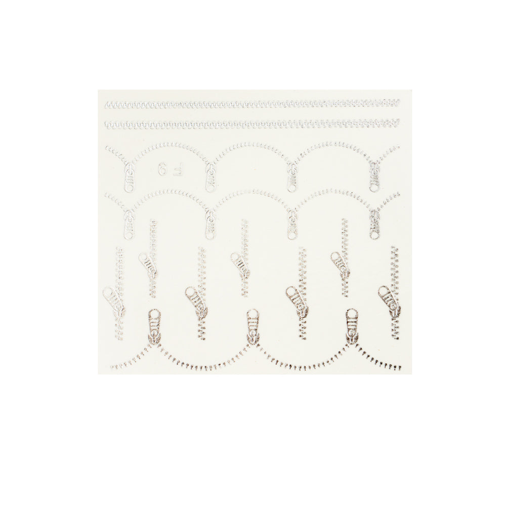 Fashion Slider Foil Silver