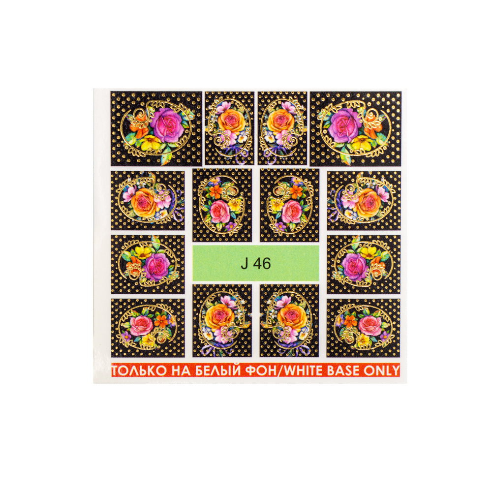 Fashion Slider Rainbow Roses