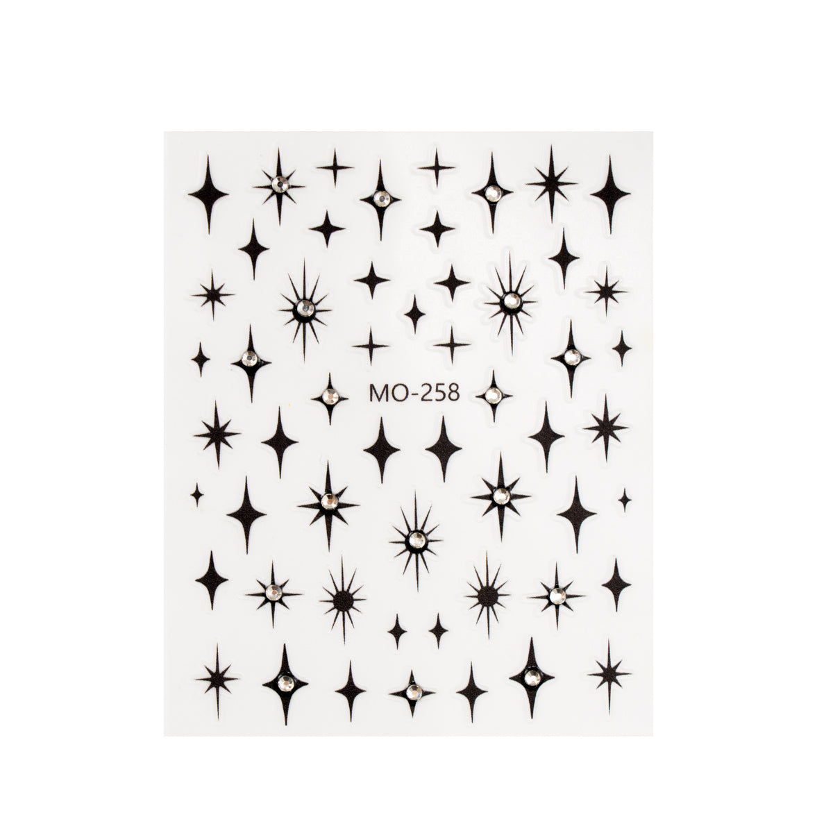 Black Star - Smart Nail Sticker