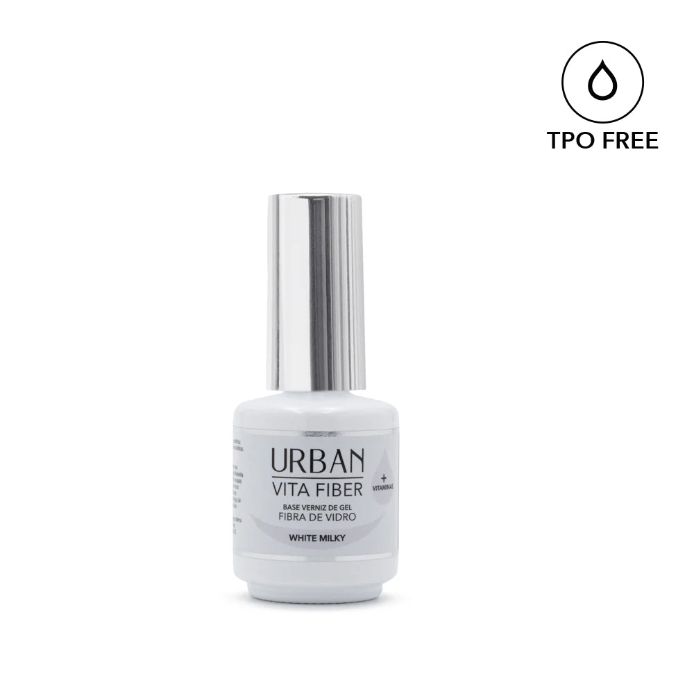 Boião branco com rótulo branco