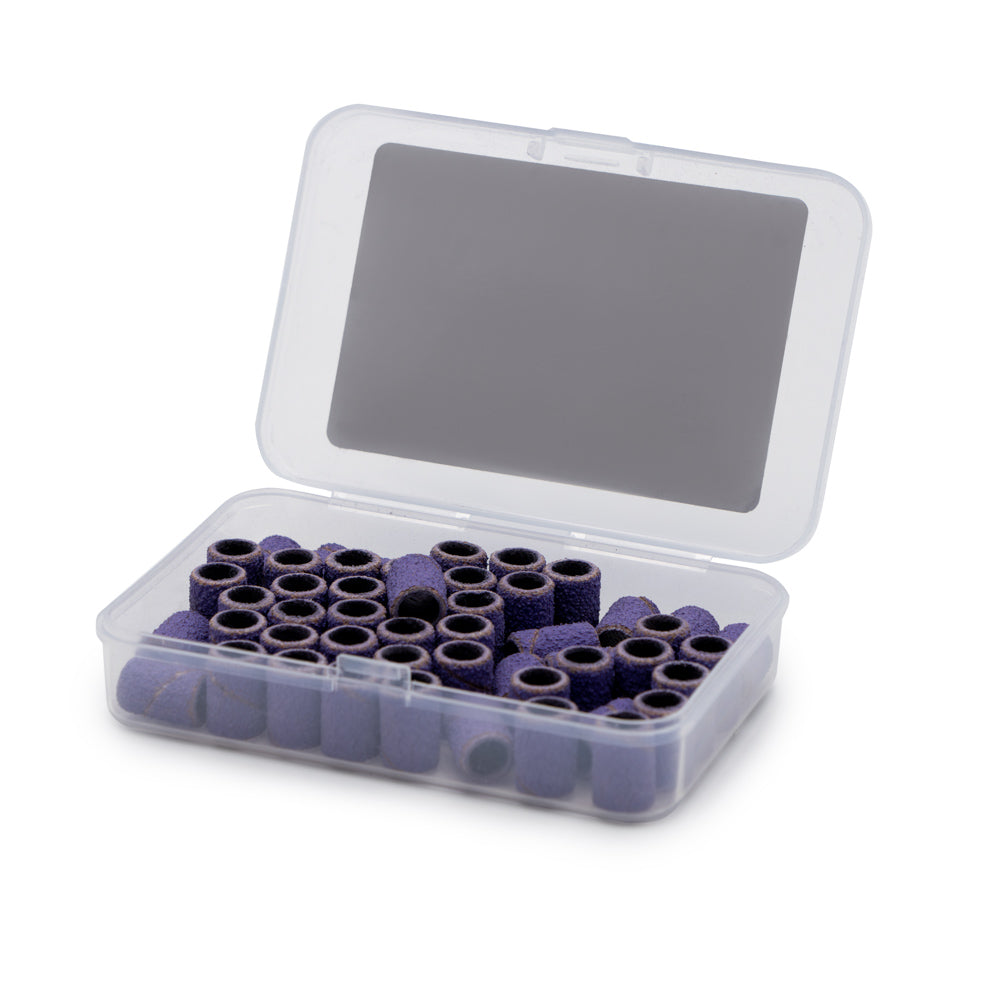 Caixa Lixas de Cartão Purple - Gramagem Forte 50 Unidades