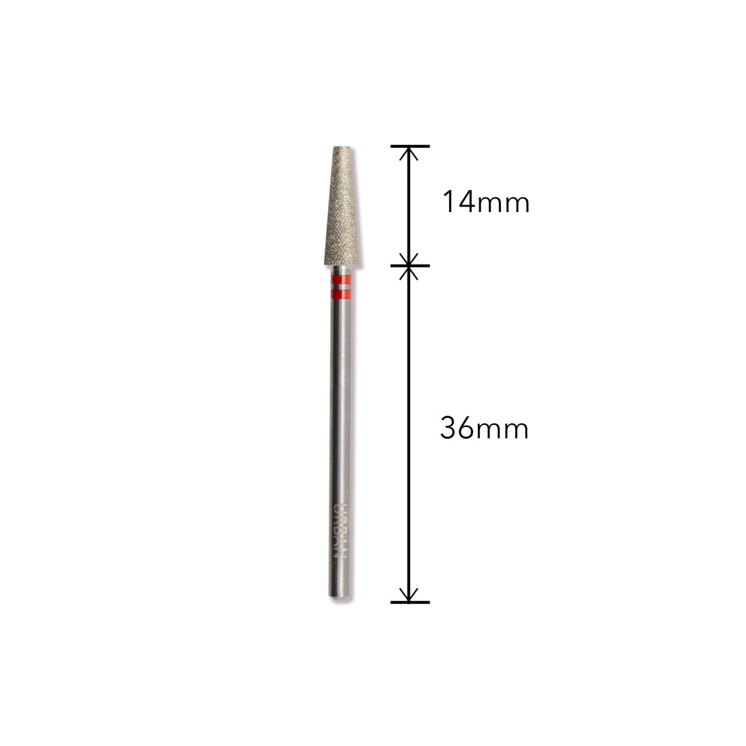 Carbide Cónico Diamante Pro 4,0mm Grão Suave