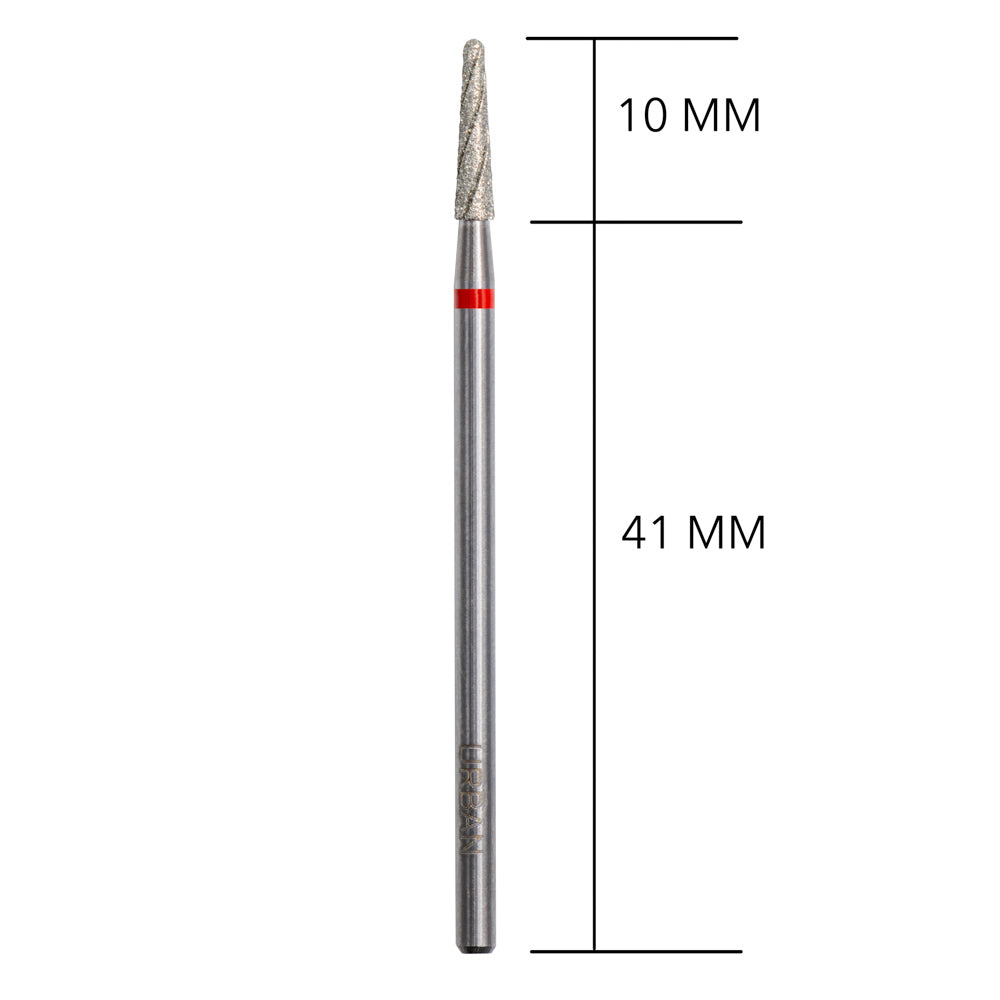 Carbide Diamantado Cónico Fino – Gramagem Fina