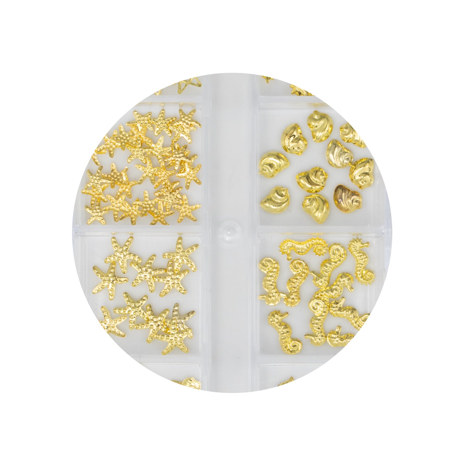 Estojo Sea Sparkle Gold