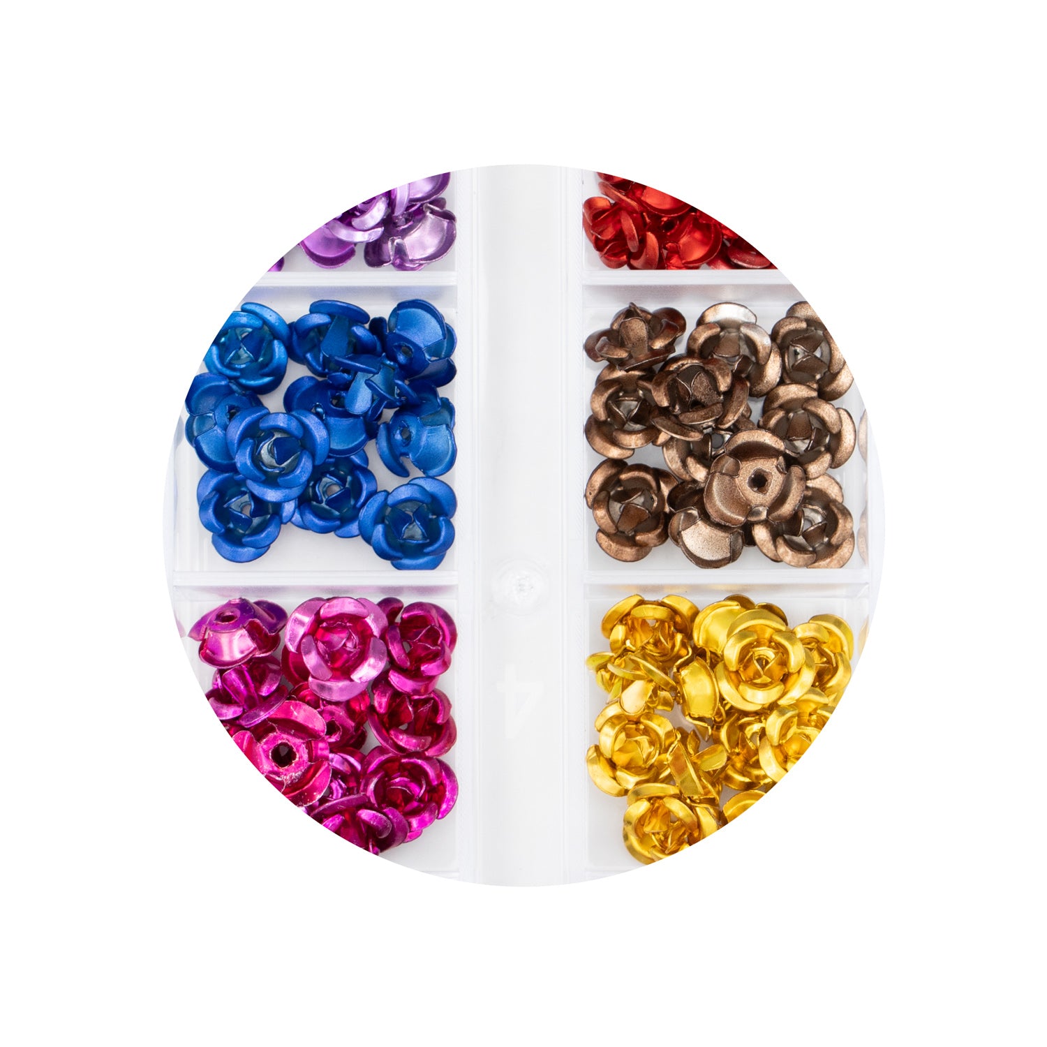 Estojo Aluminium Rose 3D