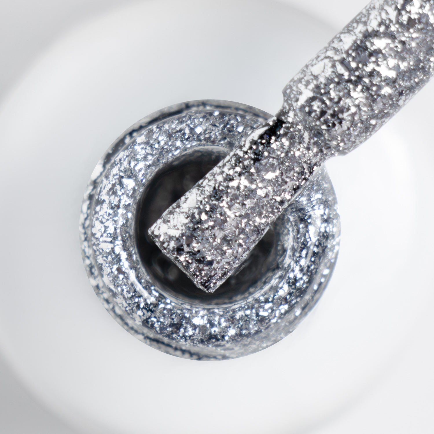 Vernis gel express Platinium argent n° 1 6ml