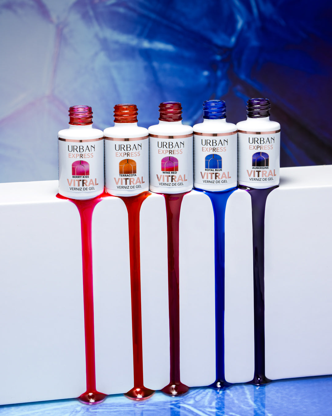 Kit Vernis Gel 6 Couleurs Translucides - Express Vitral