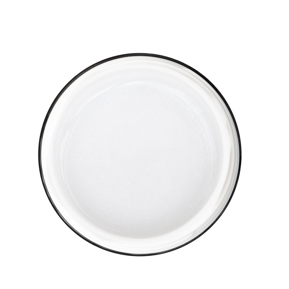 Boião visto de cima a mostrar o produto