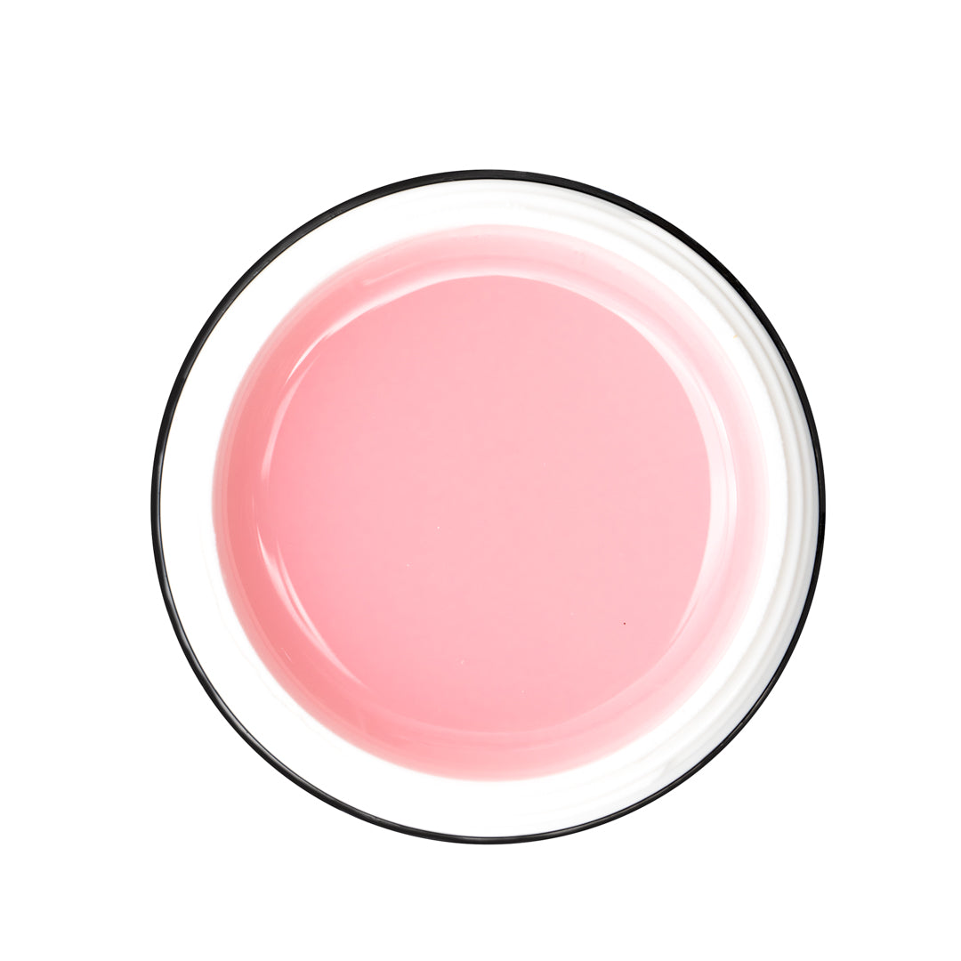 Vista de cima do boião aberto a mostrar o produto