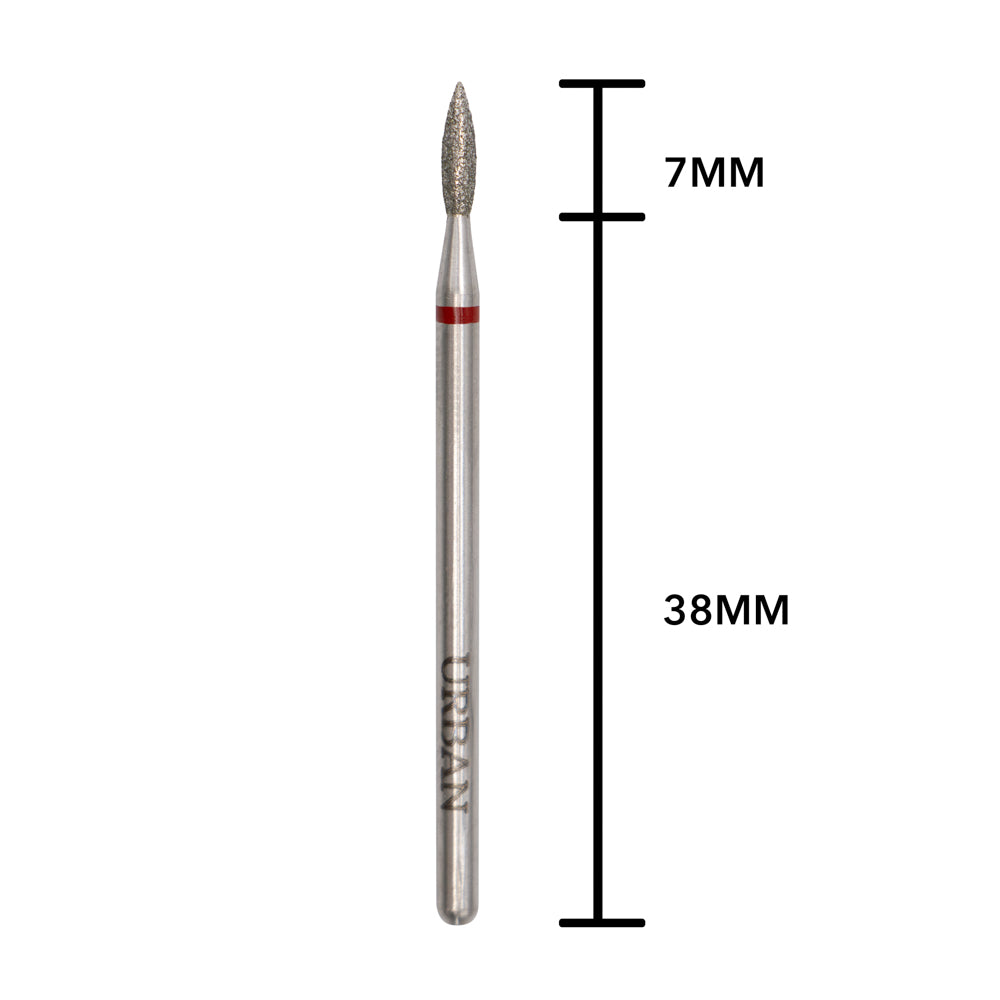 Carbide Diamantado Gota Chama Longa – Gramagem Suave