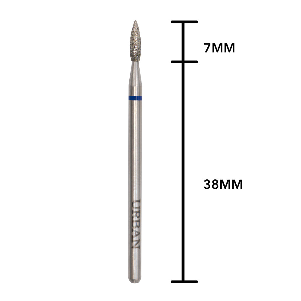 Carbide Diamantado Gota Chama Longa – Gramagem Média