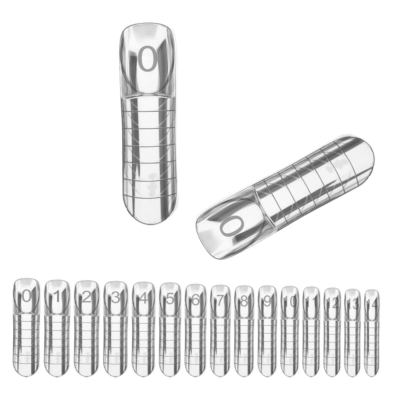 Caixa de Moldes F1/Dual Forms - Easy French Oval 150 un.