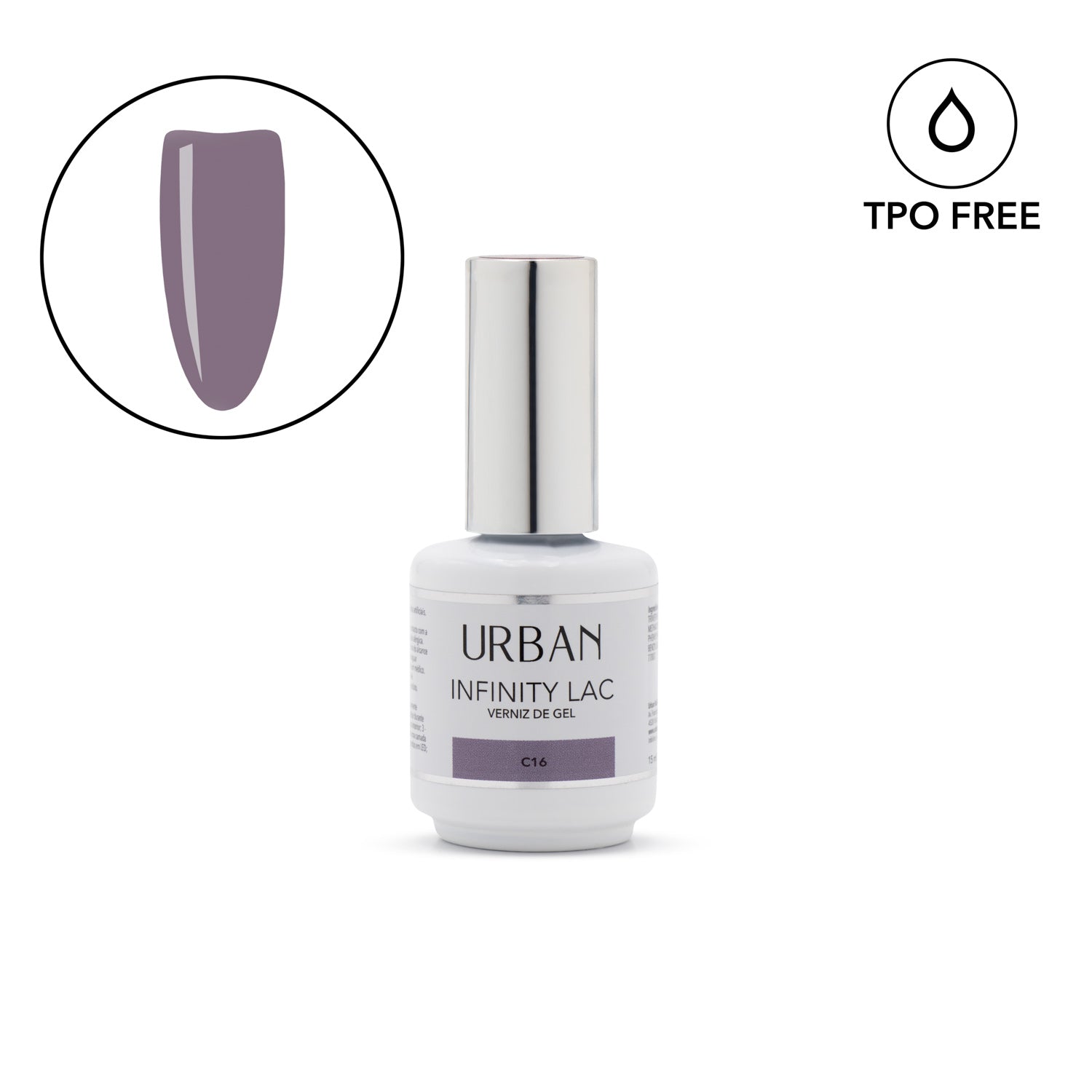 Verniz Gel Infinity Lac C16 15ml