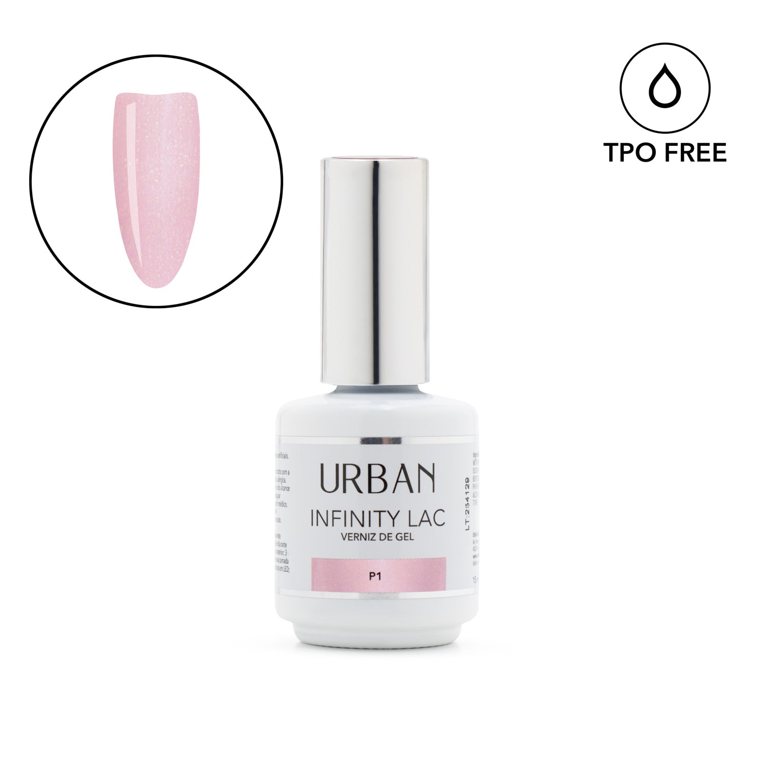 Verniz Gel Infinity Lac P1 15ml