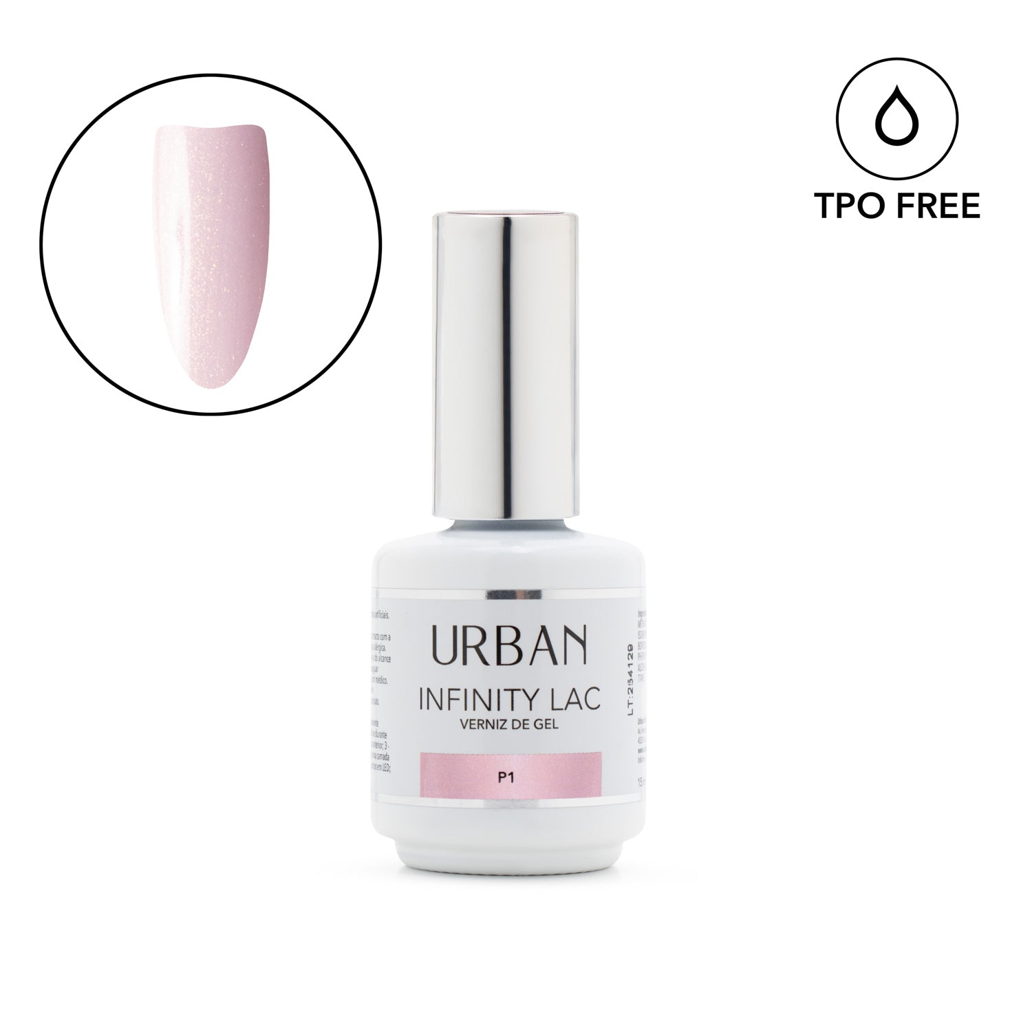 Verniz Gel Infinity Lac P1 15ml