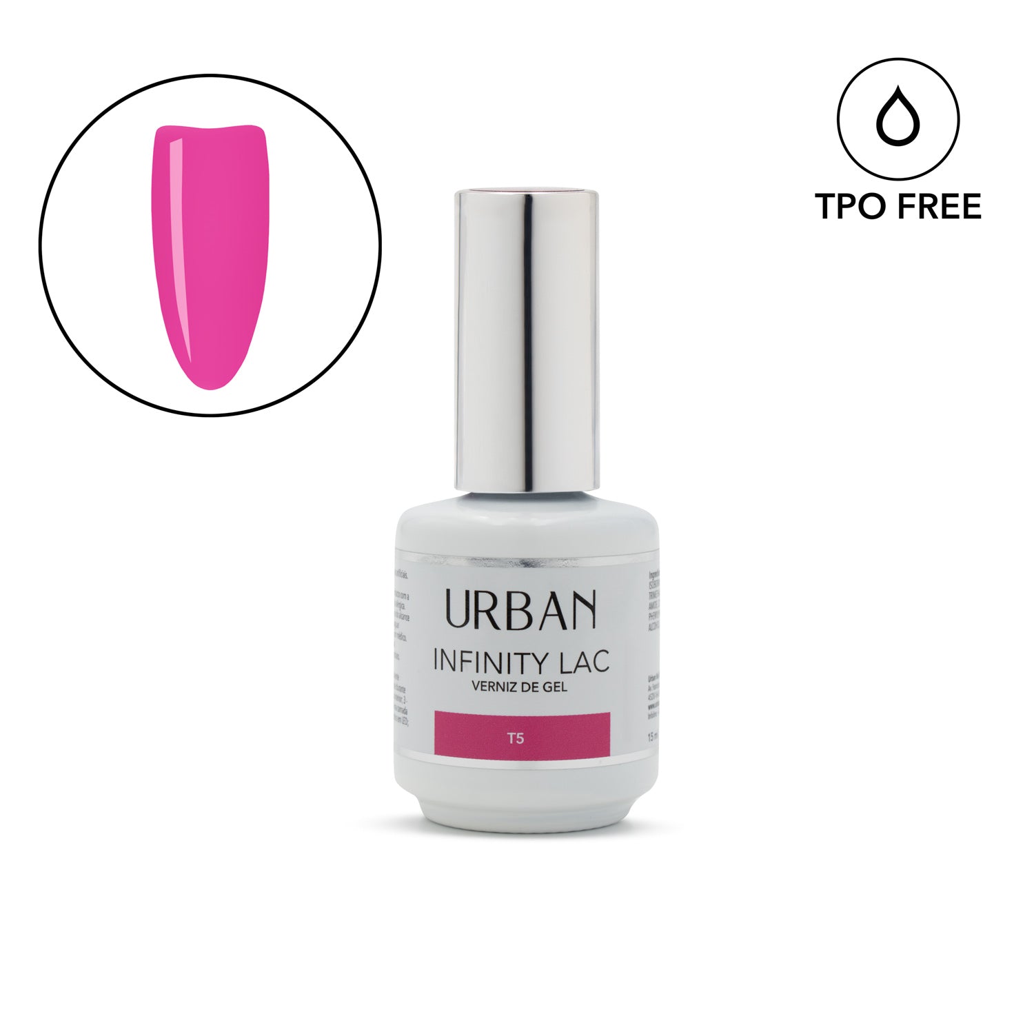 Verniz Gel Infinity Lac T5 15ml