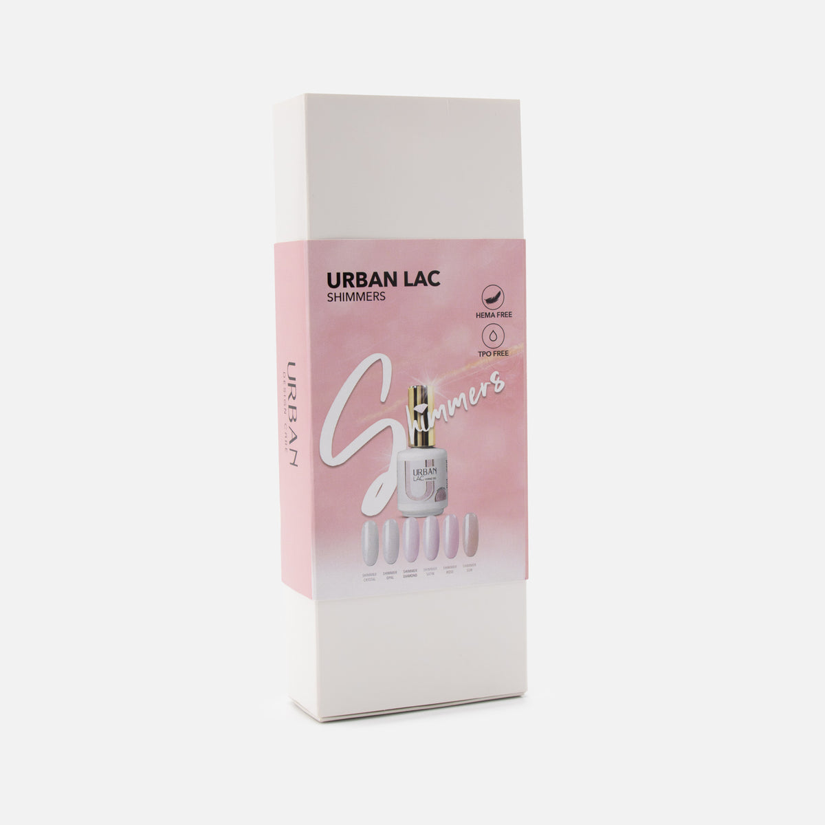 Kit 6 Colores Urban Lac Shimmers