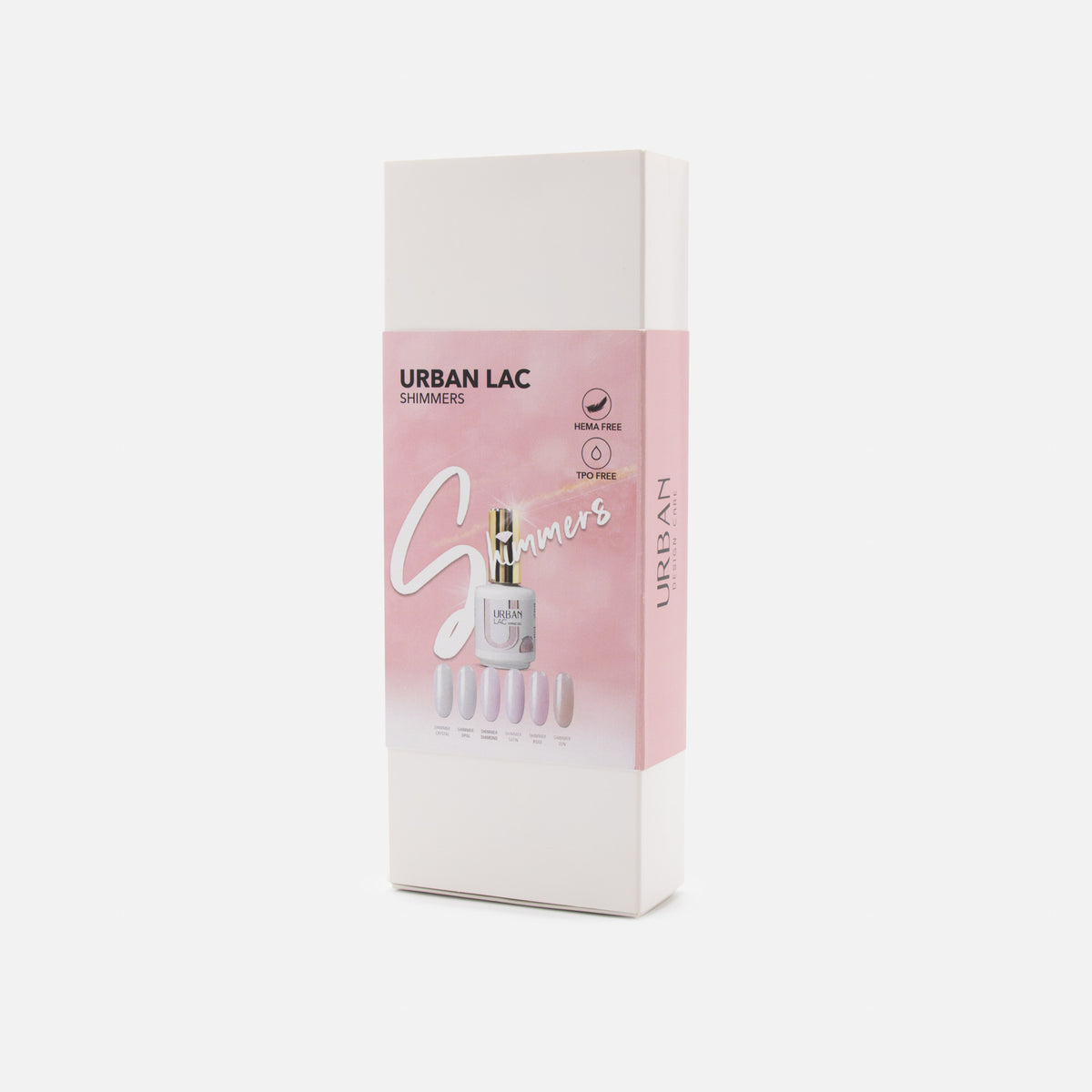 Kit 6 Colores Urban Lac Shimmers