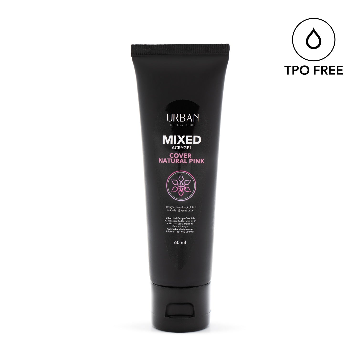 Mixed Acrygel Cover Natural Pink 60ml