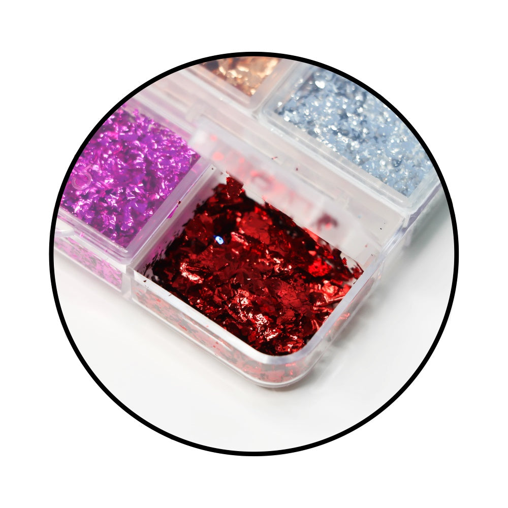 Mini Set Foil Paper Mix Xmas