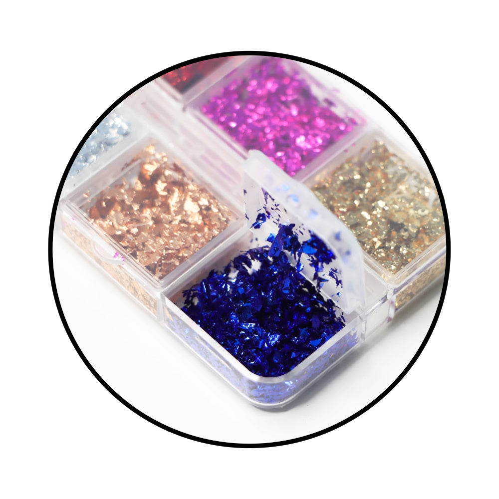 Mini Set Foil Paper Mix Xmas
