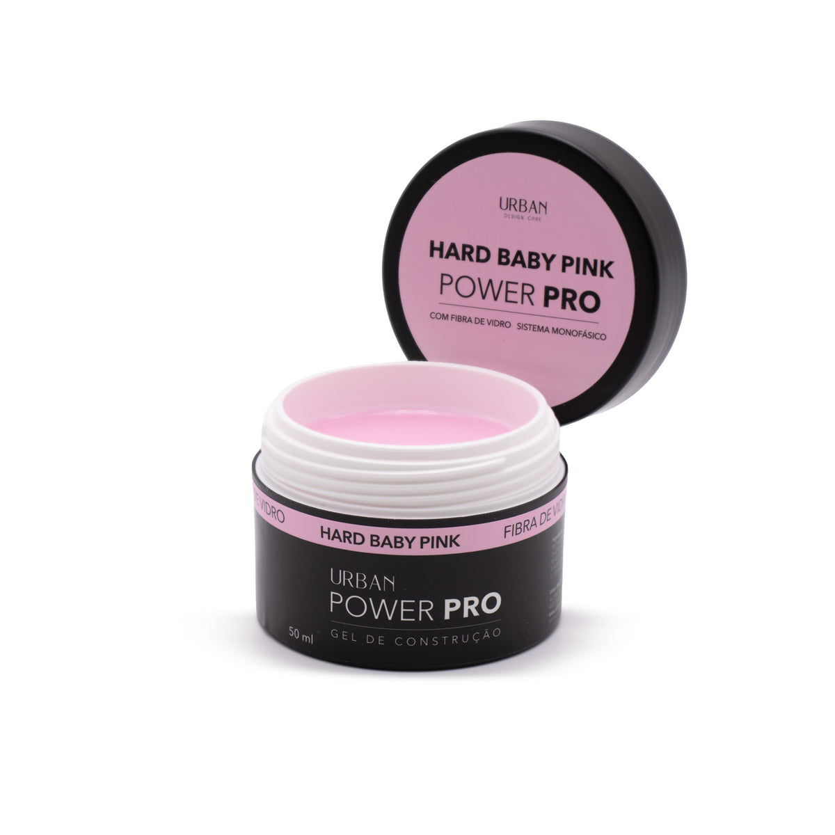 Gel de construção - Power Pro Hard Baby Pink 50ml
