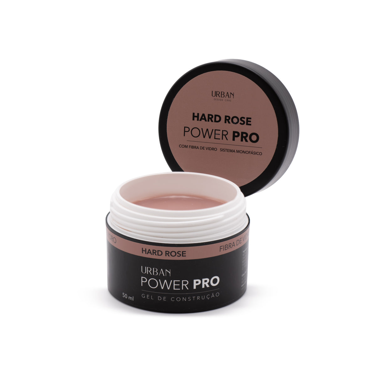 Gel de construção - Power Pro Hard Rose 50ml