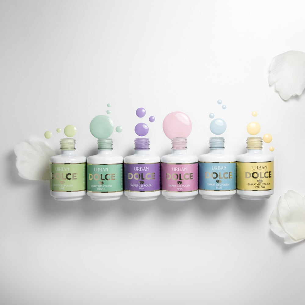 Kit Verniz Gel 6 cores Smart Dolce 15ml