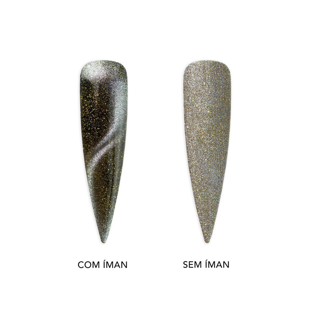 Super Lac Glitter Cat Eye