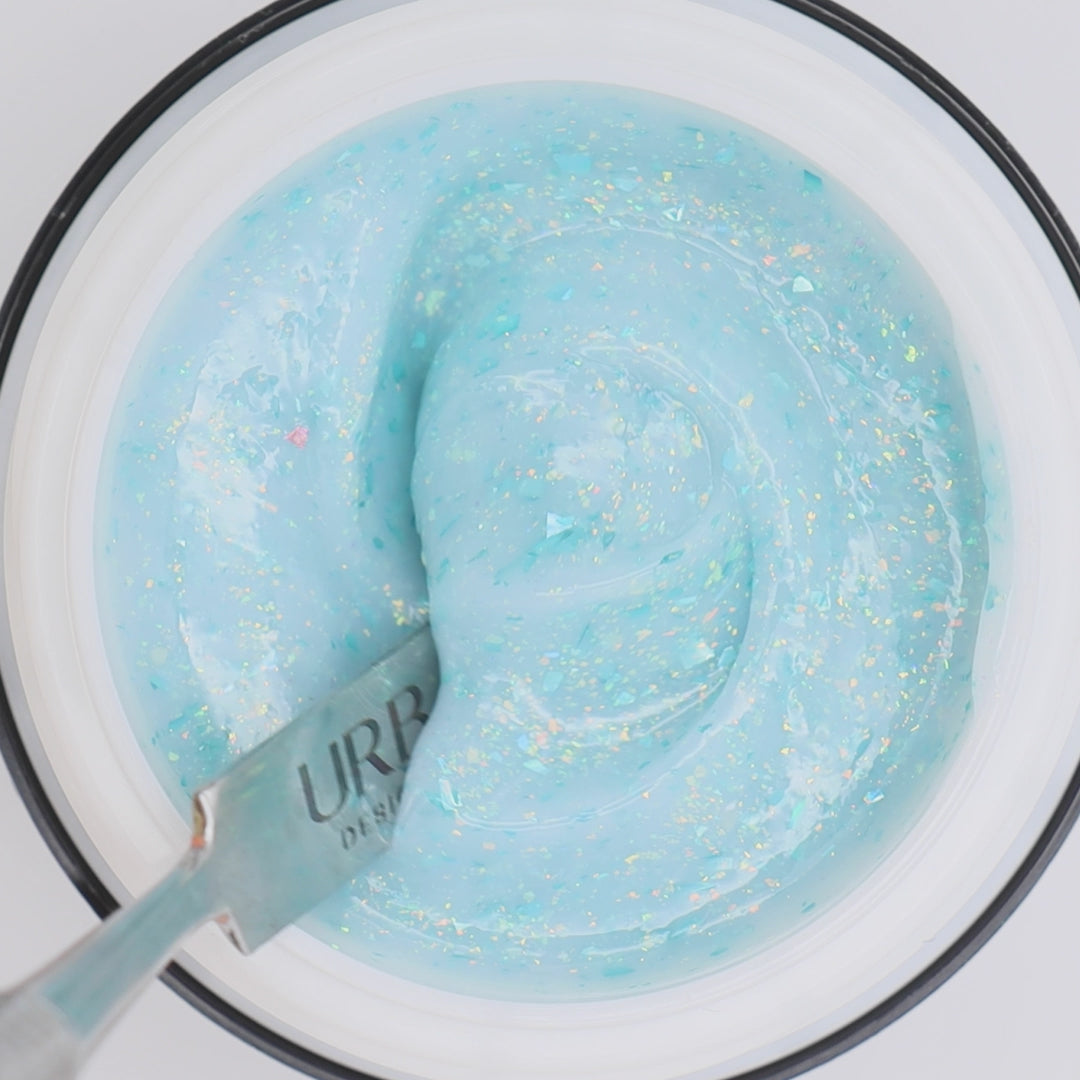 Gel de construção - Glitter Builder Gel Shell 30 ml