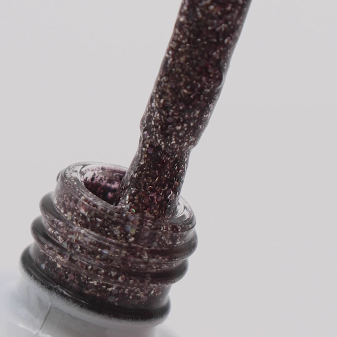 Verniz Gel Express Unicorn Glitter Cooper Nº 1005 6ml