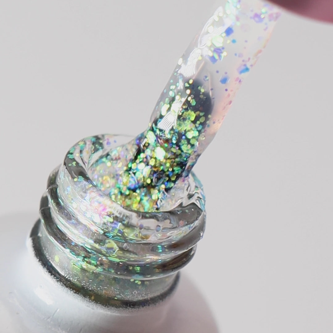 Verniz Gel Express Glitter Panic