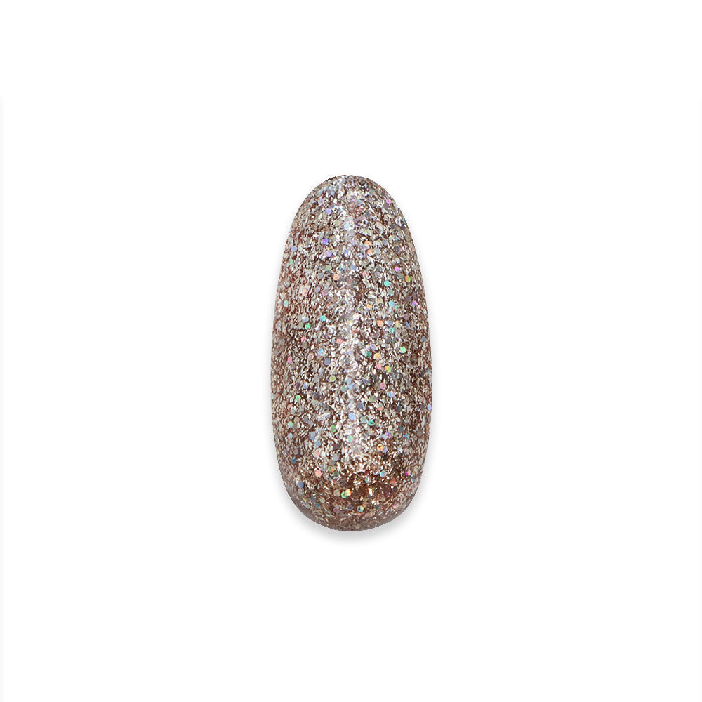 Verniz Gel Express Unicorn Glitter Gold Rosé Nº 1006 6ml