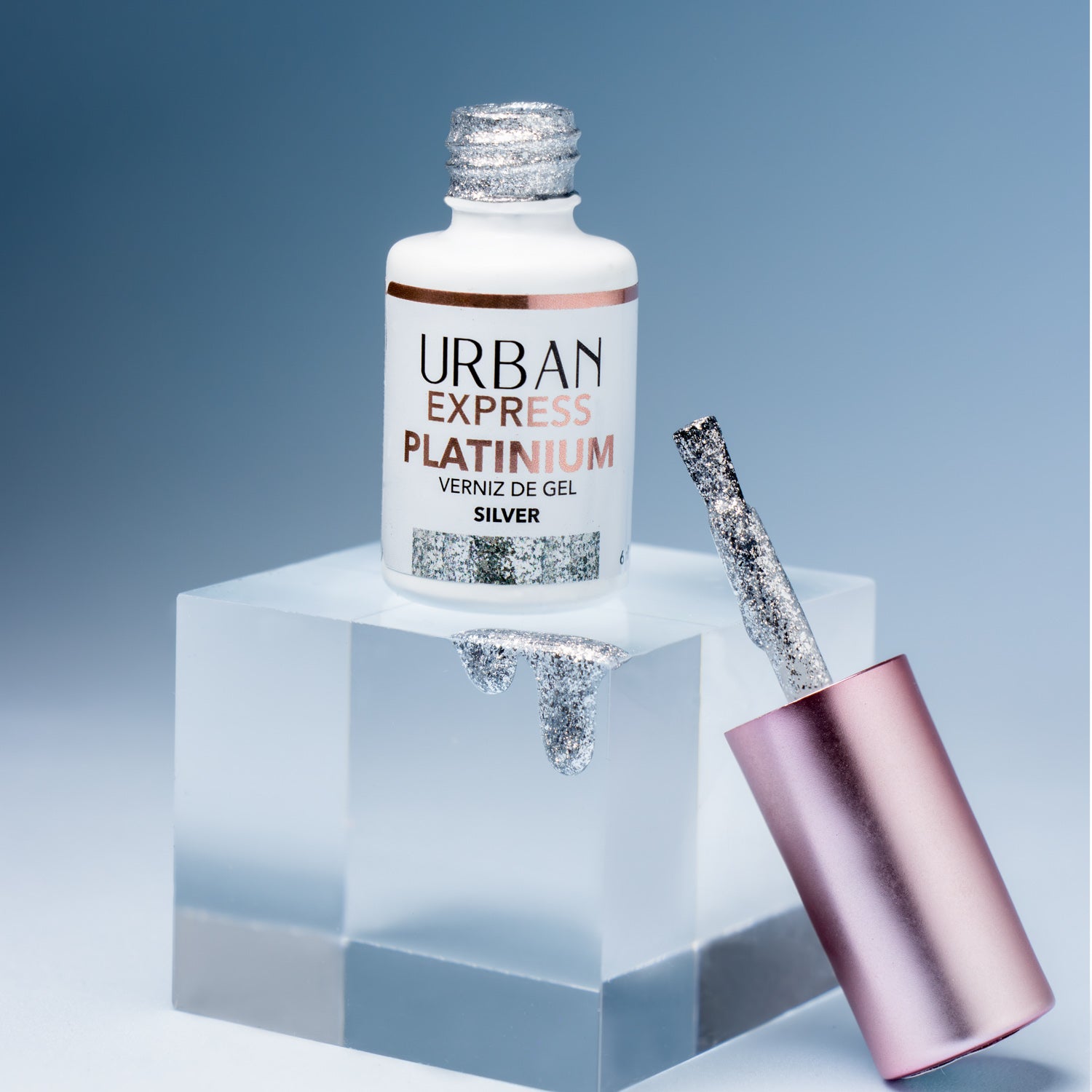 Express Gel Polish Platinium Silver No. 1 6ml