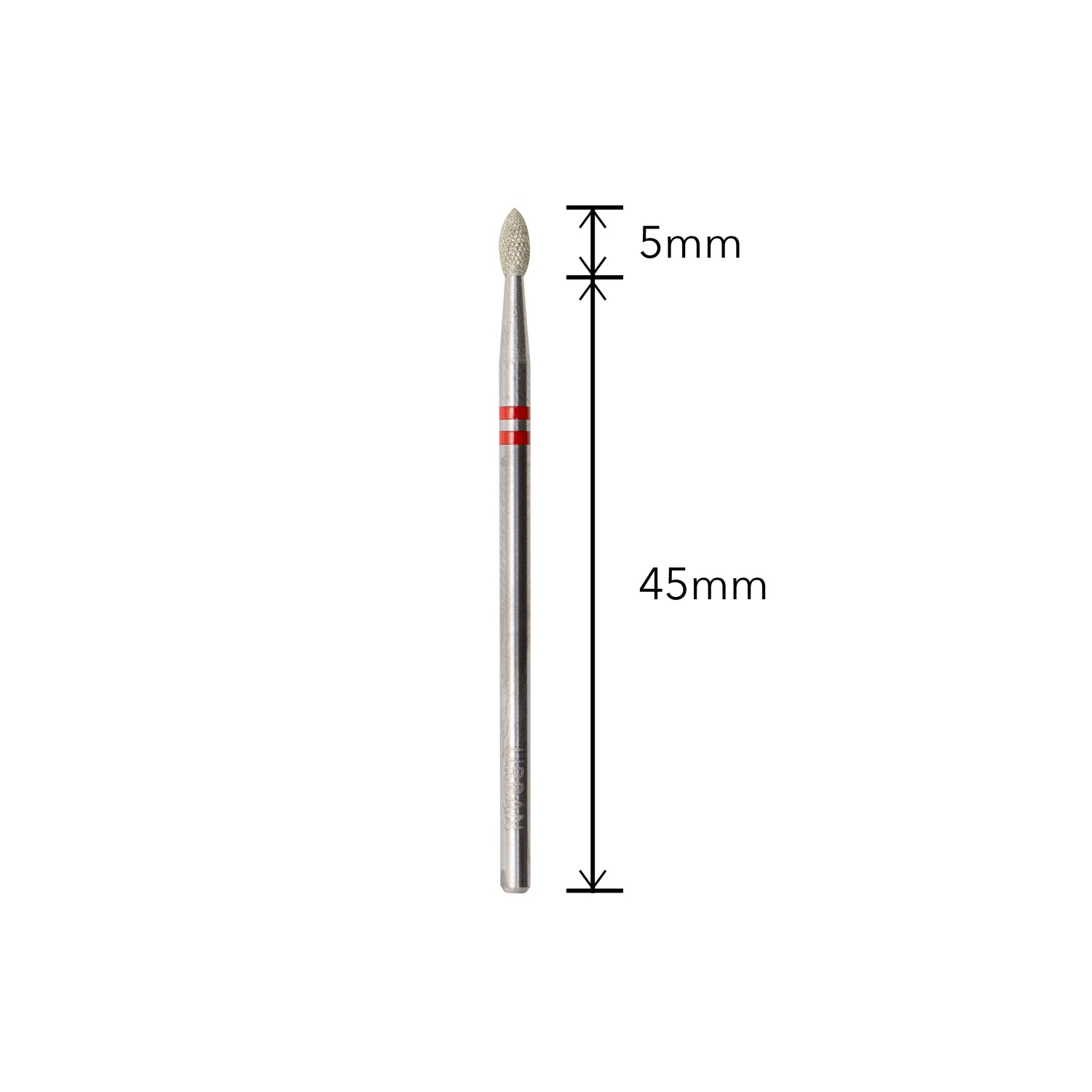 Carbide Gota Diamante Pro 2,3mm Grão Suave