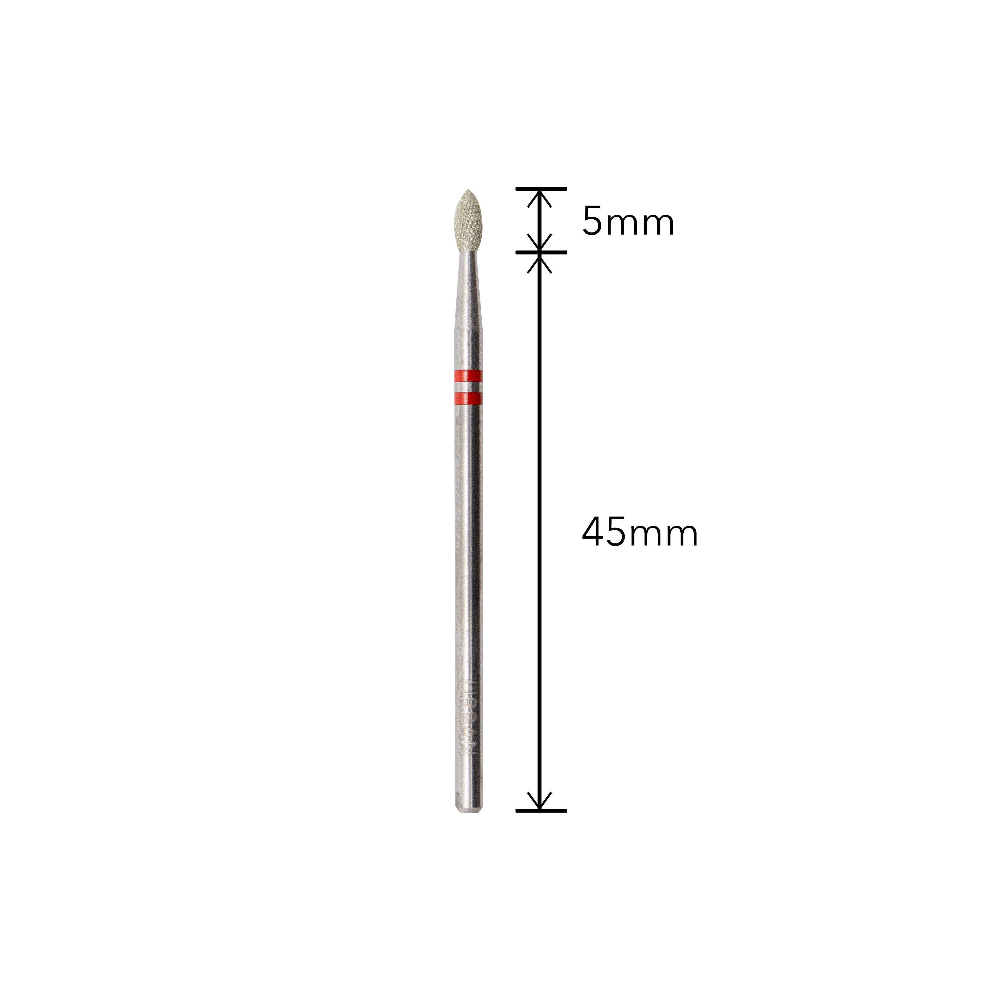 Carbide Gota Diamante Pro 2,3mm Grão Suave