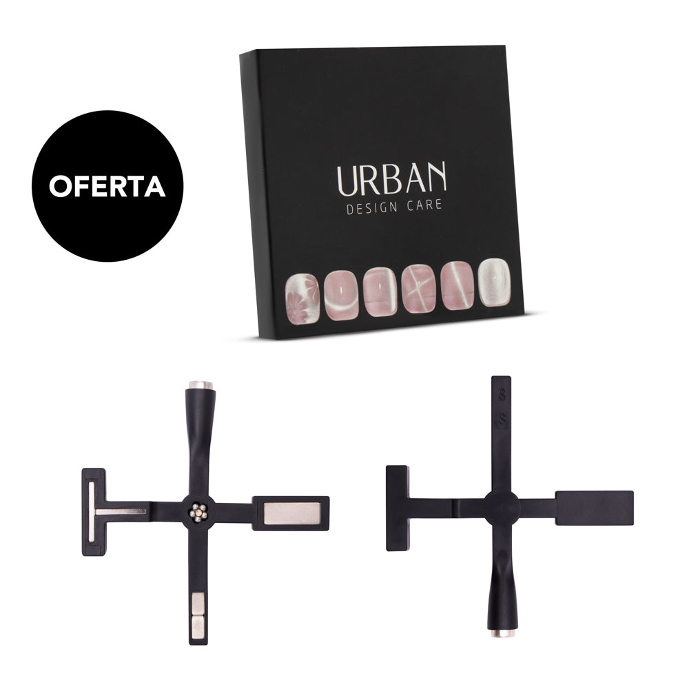 Kit Verniz Gel 6 Cores Express Velvet Cat Eye (