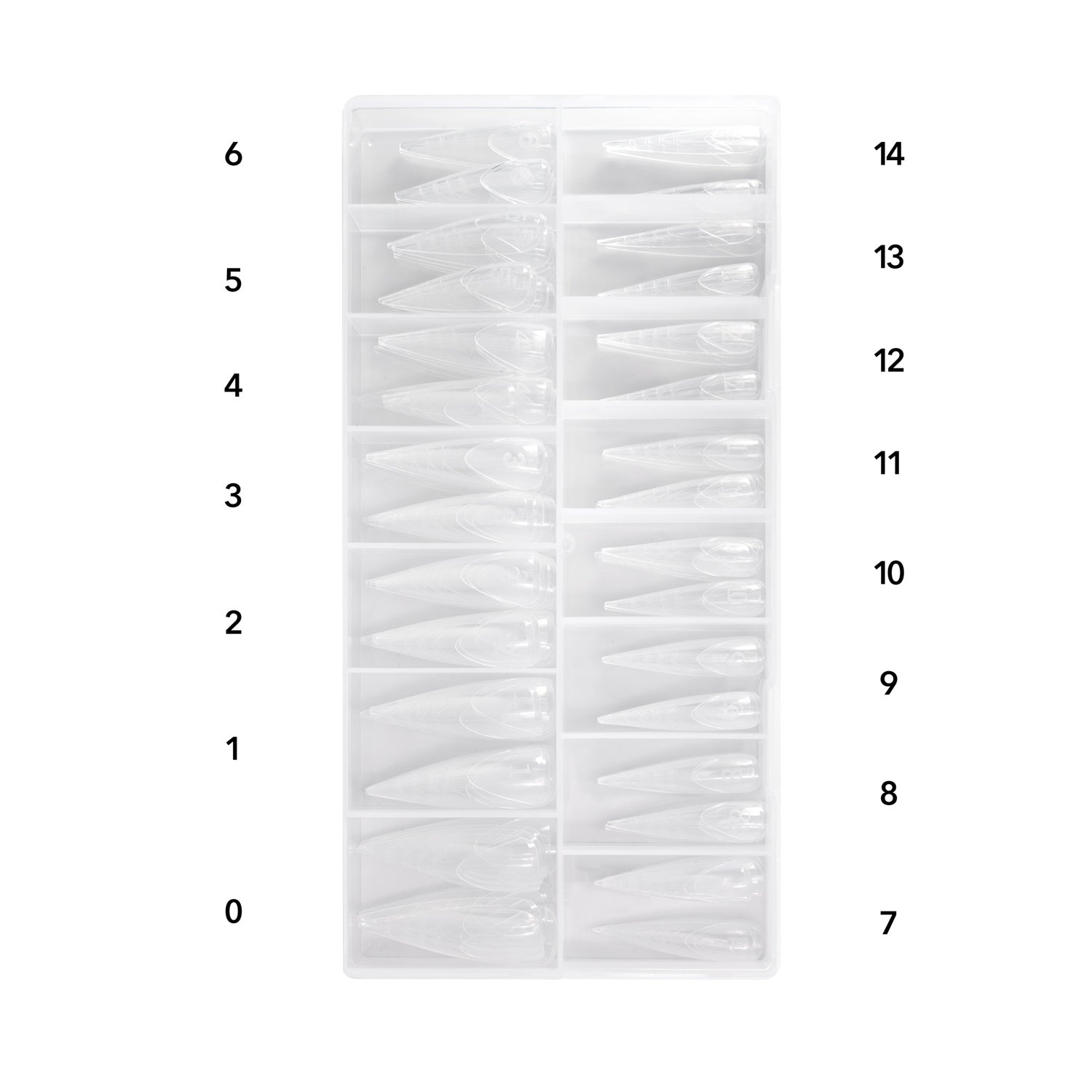 Caixa Nail Dual Form 3 em 1 - 150 uni.