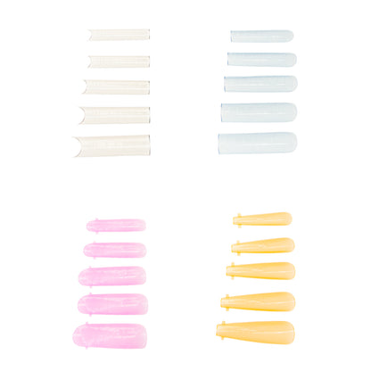 Caixa de Tips Mix Colorful Ultra Thin - Vários formatos - Molde F1 - 288 uni.