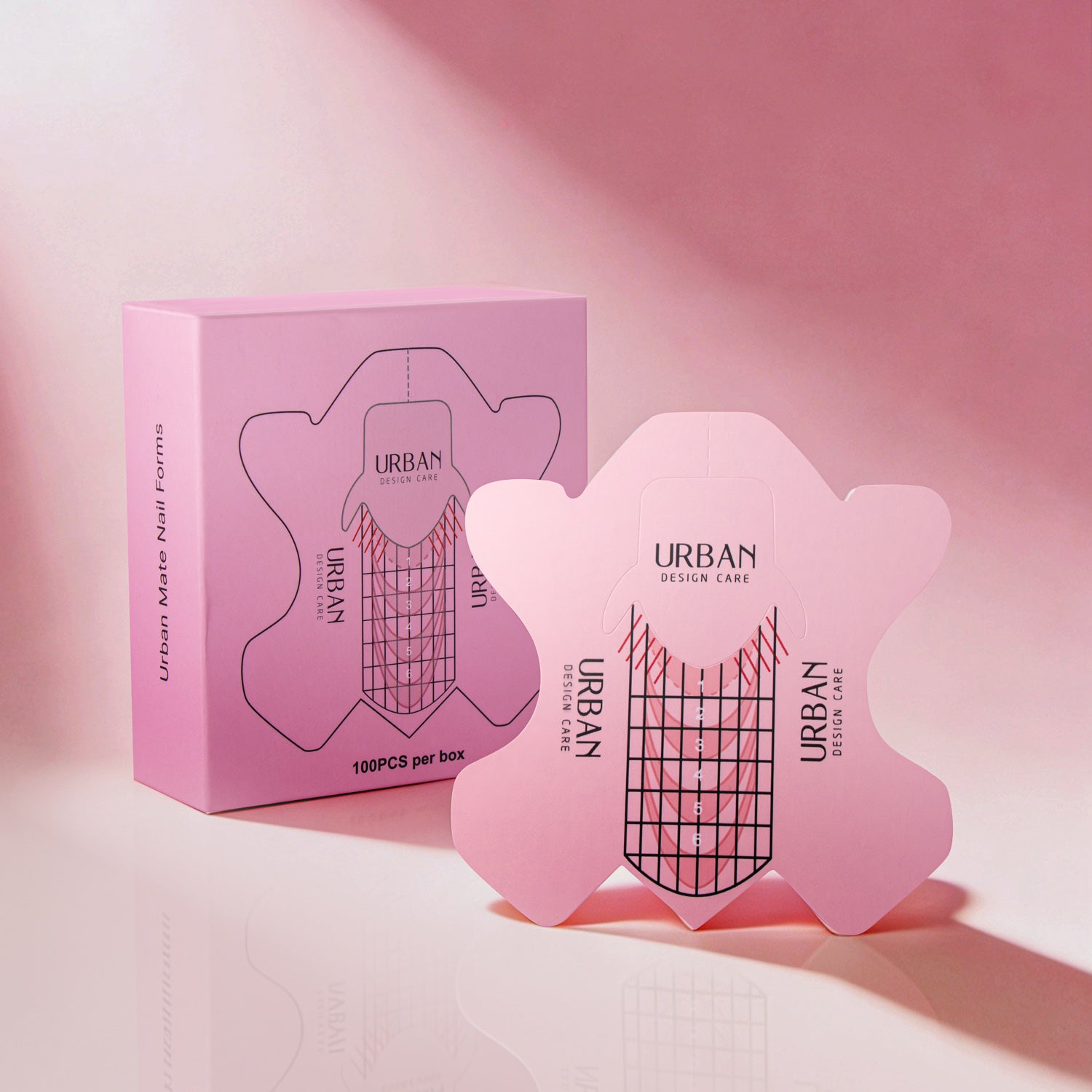 Urban Mate Nagelformen Schablonen 100 Stück