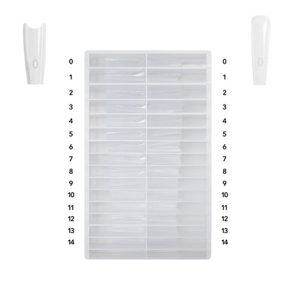 Caixa de Moldes F1/Dual Forms - Sandwich Coffin Shape 240 uni.