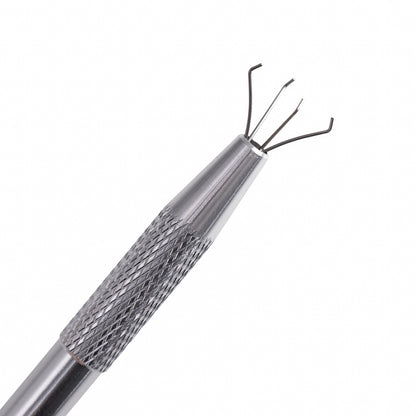 Caneta metalica do ombre tool set com garra aberta