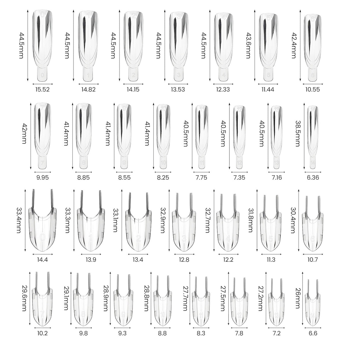 Caixa de Moldes F1/Dual Forms Easy Sandwich 120 uni.