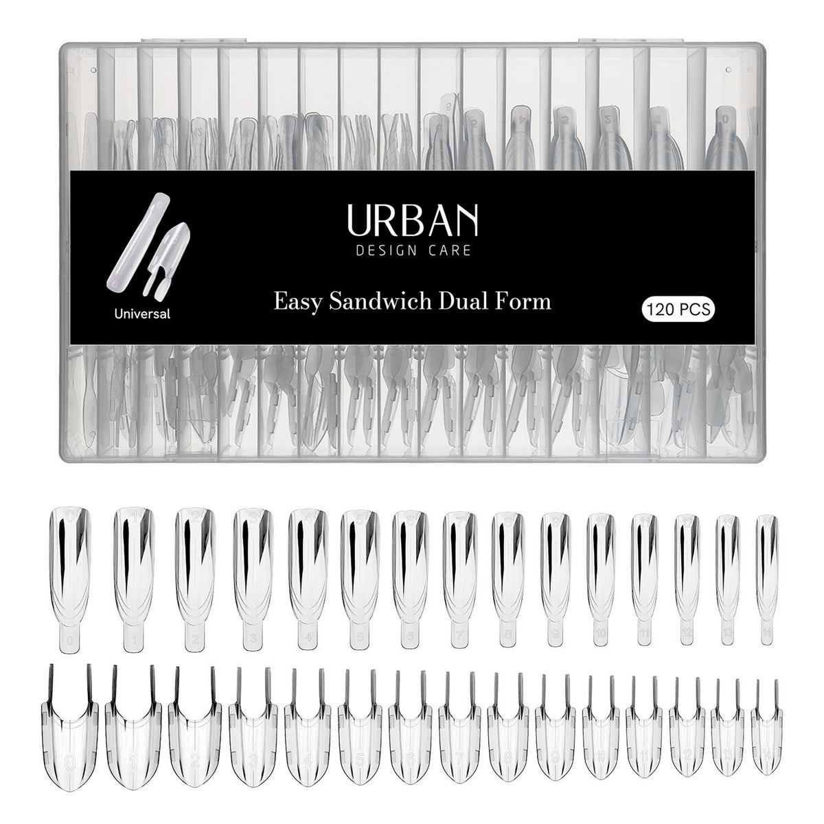 Caixa de Moldes F1/Dual Forms Easy Sandwich 120 uni.
