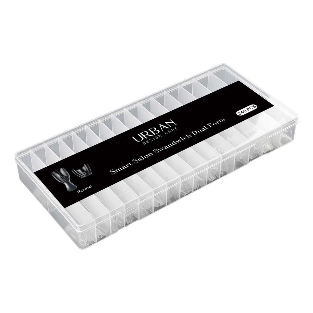 Caixa de Moldes F1/Dual Forms Easy Smart Salon Sandwich 240 uni.