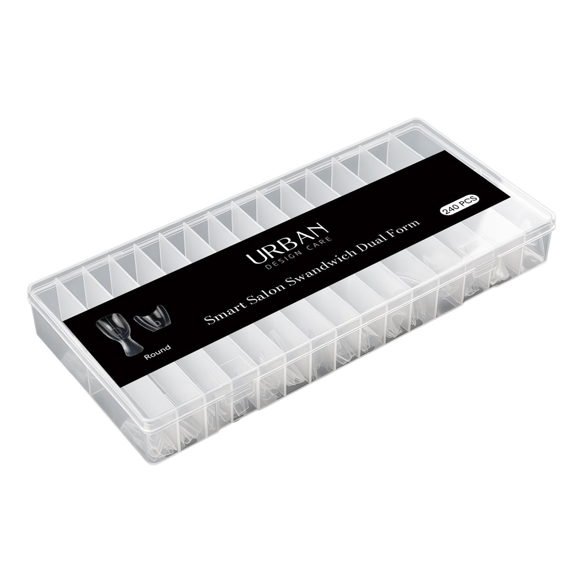 Caixa de Moldes F1/Dual Forms Easy Smart Salon Sandwich 240 uni.